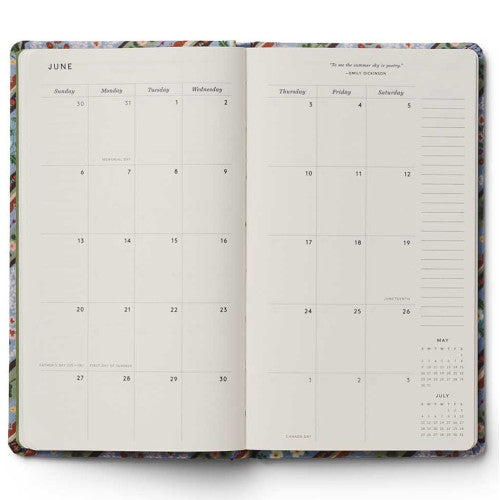Agenda de poche 2027 - Paisley - Rifle Paper