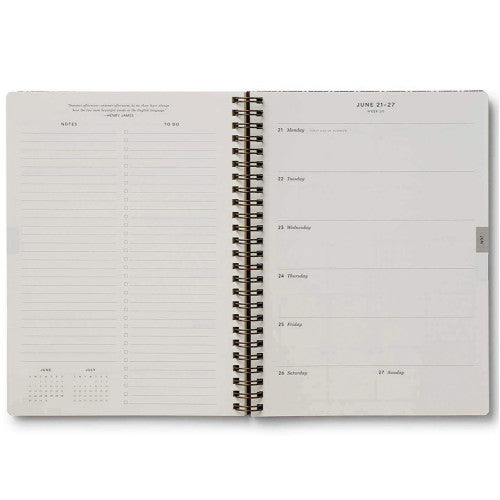 Agenda spirale 2027 - Garden study - Rifle Paper