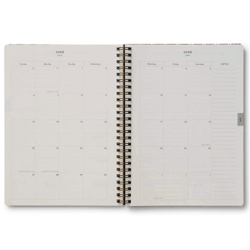 Agenda spirale 2027 - Pink hydrangea - Rifle Paper