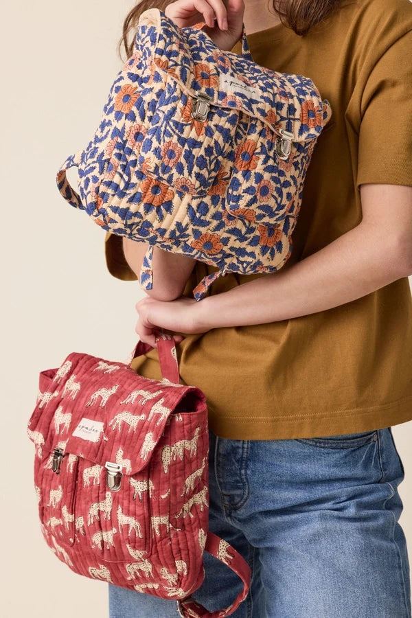 Sac à dos Suji - Coeur bleu royal
