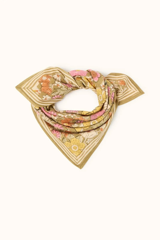 Small foulard Manika - Joy tapenade