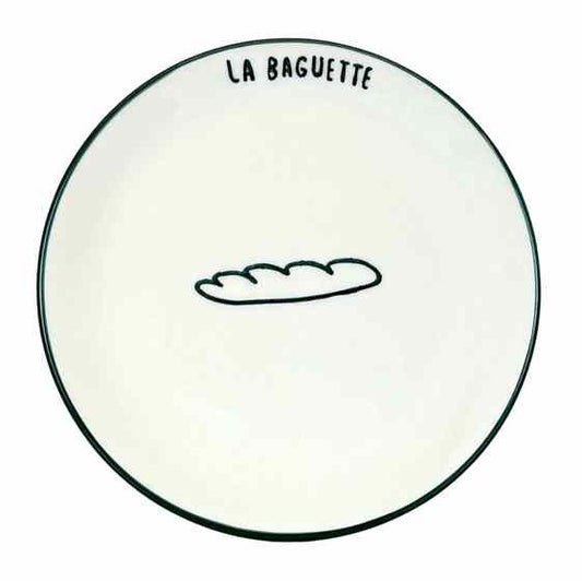 Assiette Petit déjeuner - La baguette