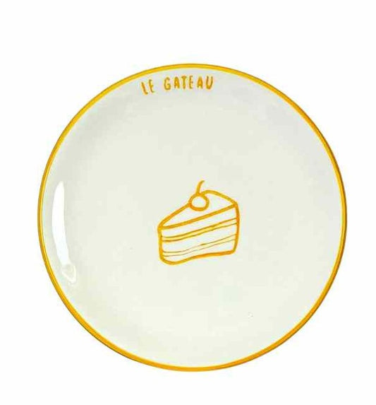 Assiette Petit déjeuner - Le gâteau