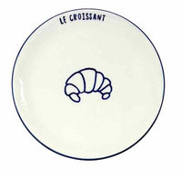 Assiette Petit déjeuner - Le croissant — Atelier pistache , Lyon