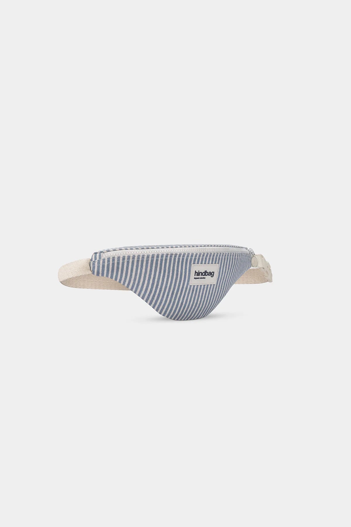 Sac banane enfant Augustin - Rayures bleu