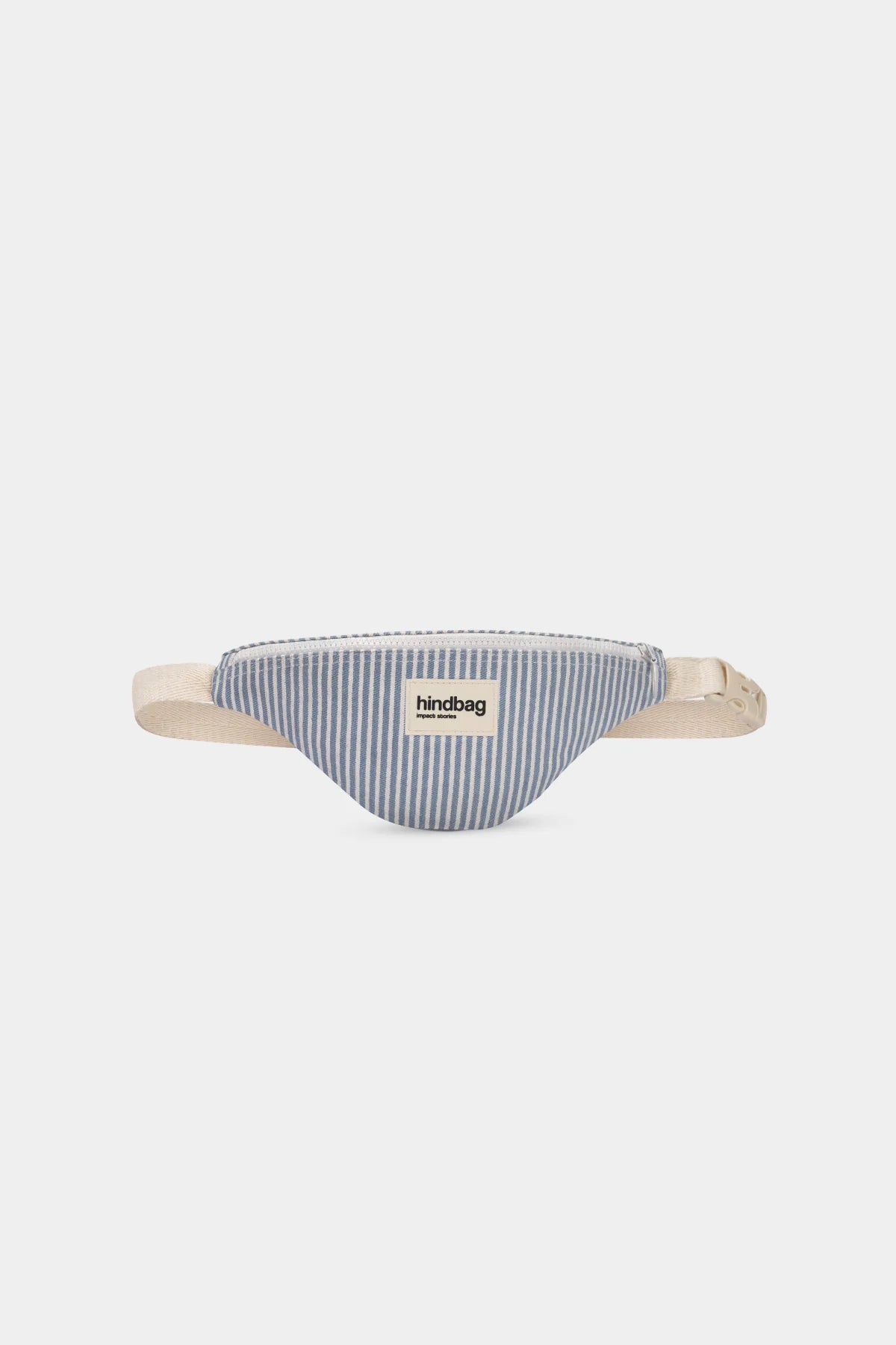 Sac banane enfant Augustin - Rayures bleu