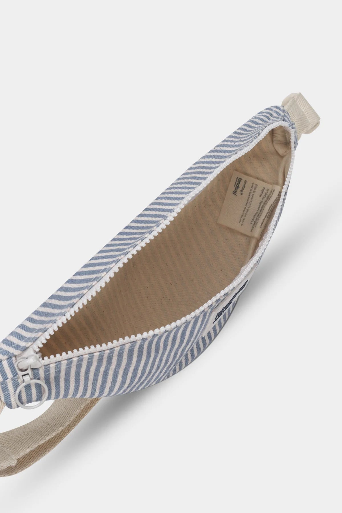 Sac banane enfant Augustin - Rayures bleu