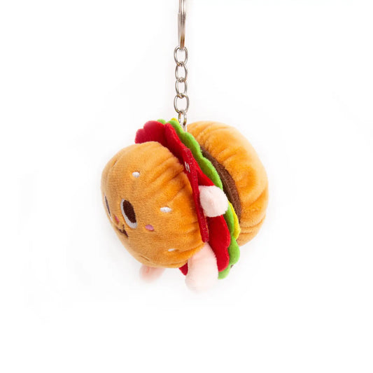 Porte-clés en peluche - Burger — Helio Ferretti , Lyon
