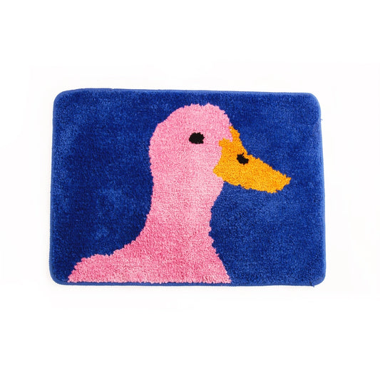 Tapis de bain - Canard bleu