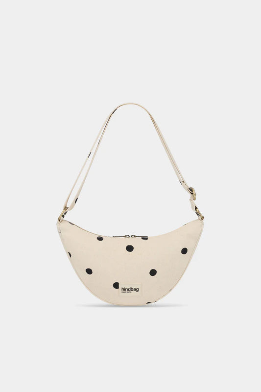 Sac banane Andrea - Pois écru