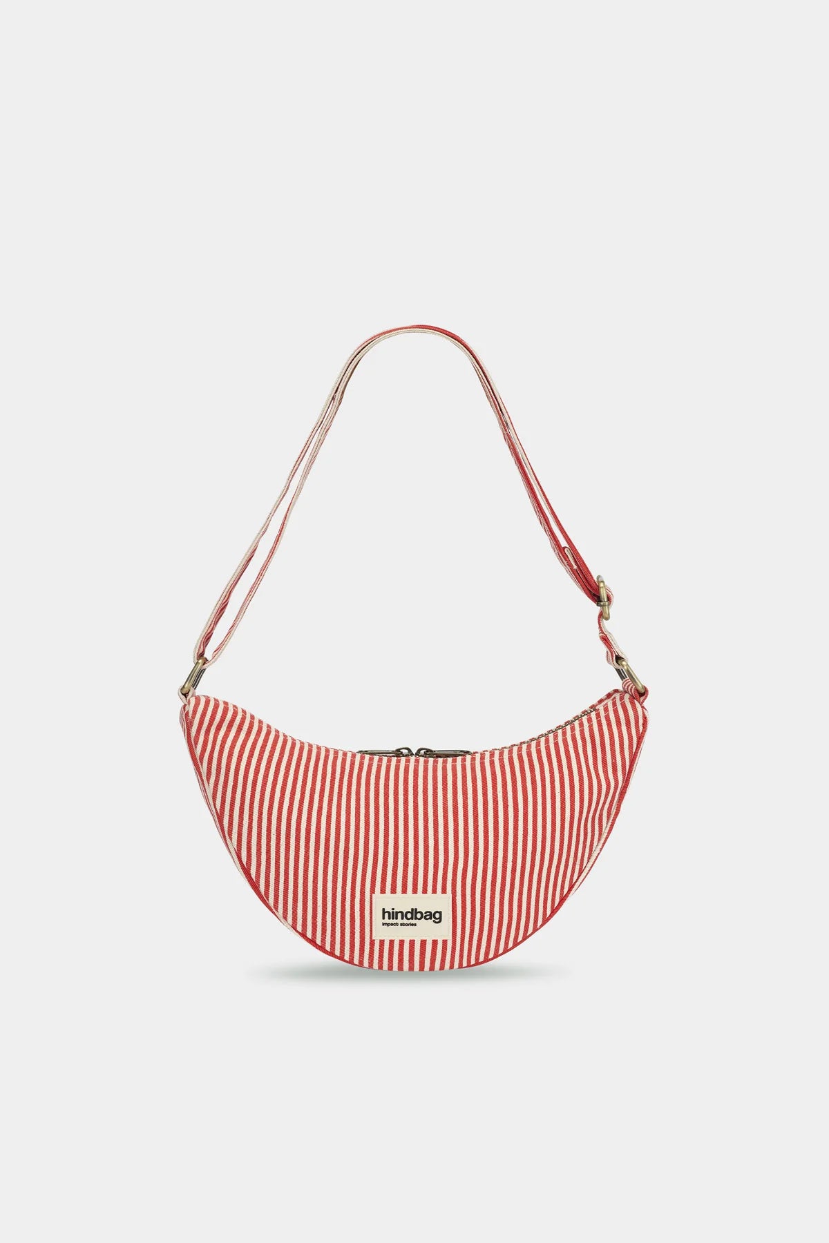 Sac banane Andrea - Rayures rouge