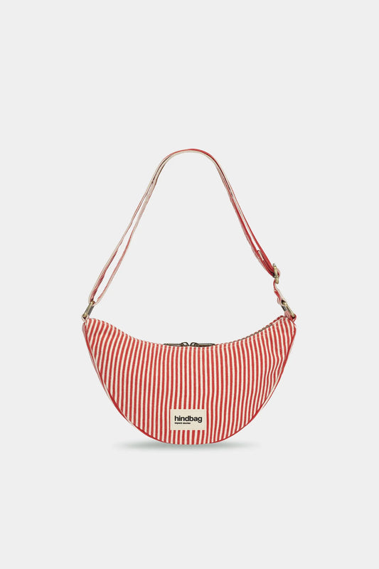 Sac banane Andrea - Rayures rouge