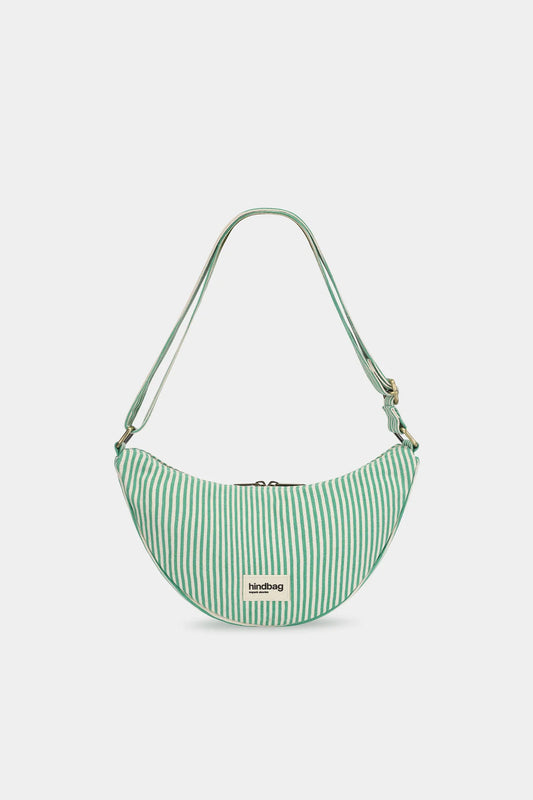Sac banane Andrea - Rayures vert