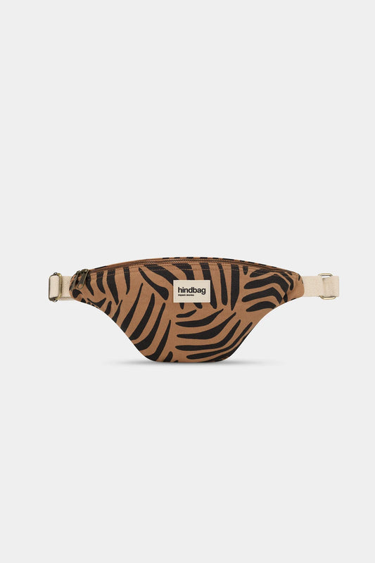 Sac banane Olivia - Zèbre cannelle