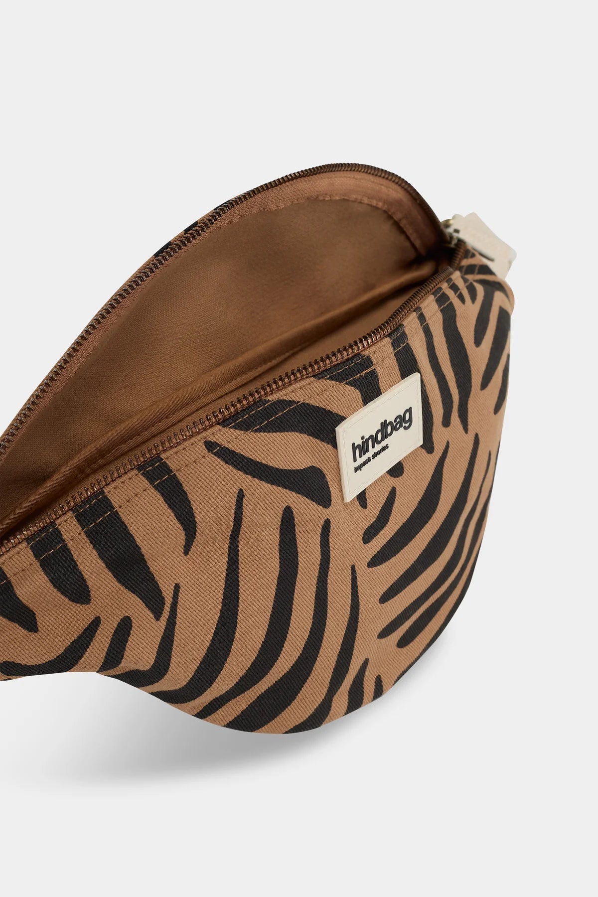 Sac banane Olivia - Zèbre cannelle