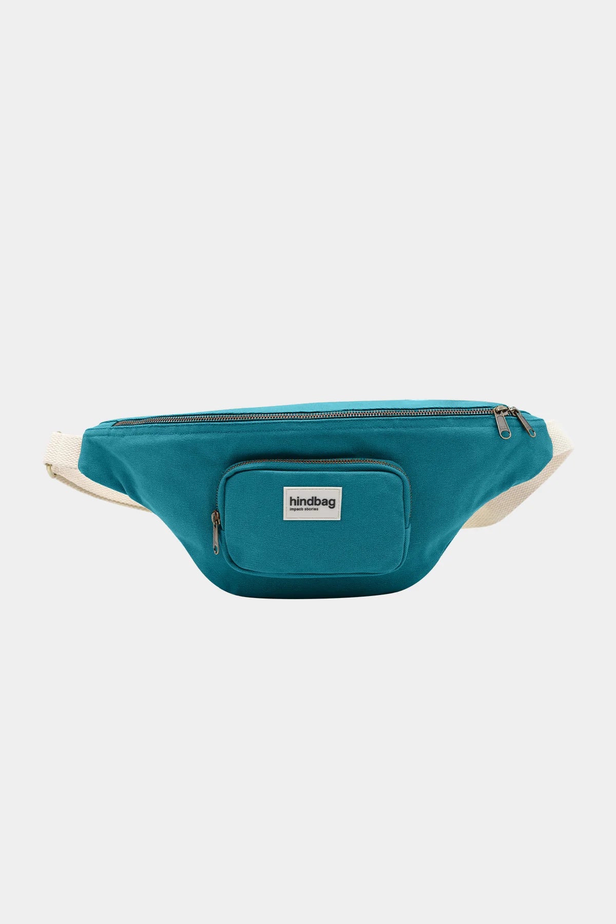 Sac banane XL Sofia - Bleu paon — Hindbag , Lyon