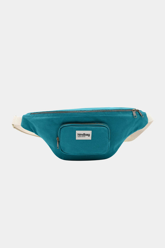 Sac banane XL Sofia - Bleu paon — Hindbag , Lyon