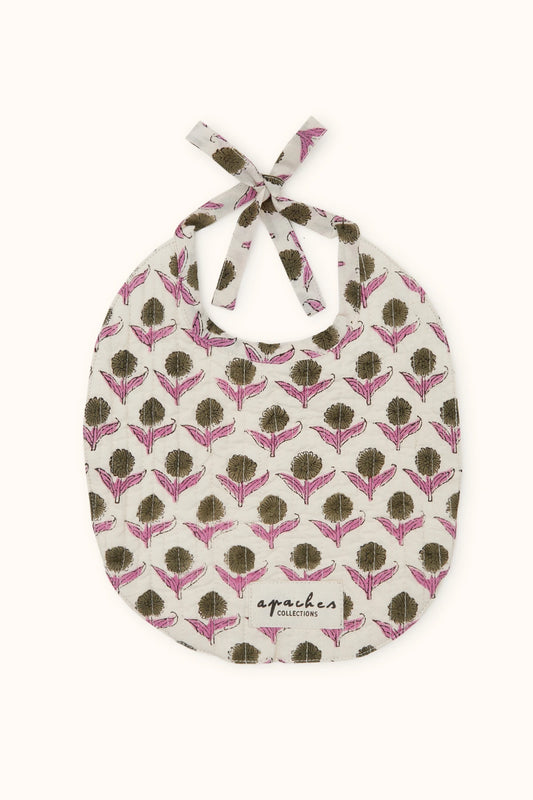 Bavoir Shampa - Lotus kaki