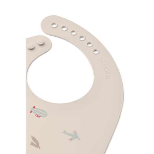 Bavoir en silicone - Aviator multi