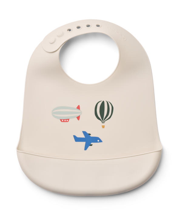 Bavoir en silicone - Aviator trio