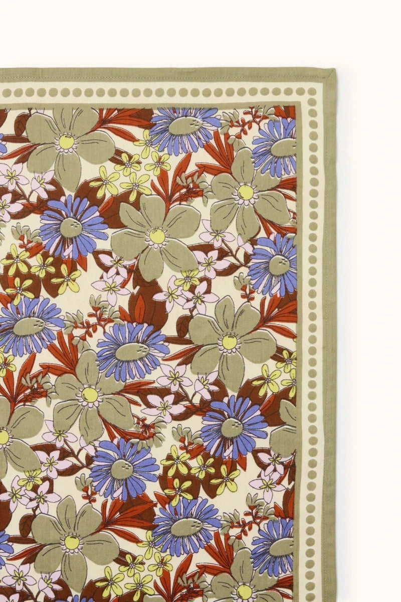 Big foulard Latika - Bouquet macadamia