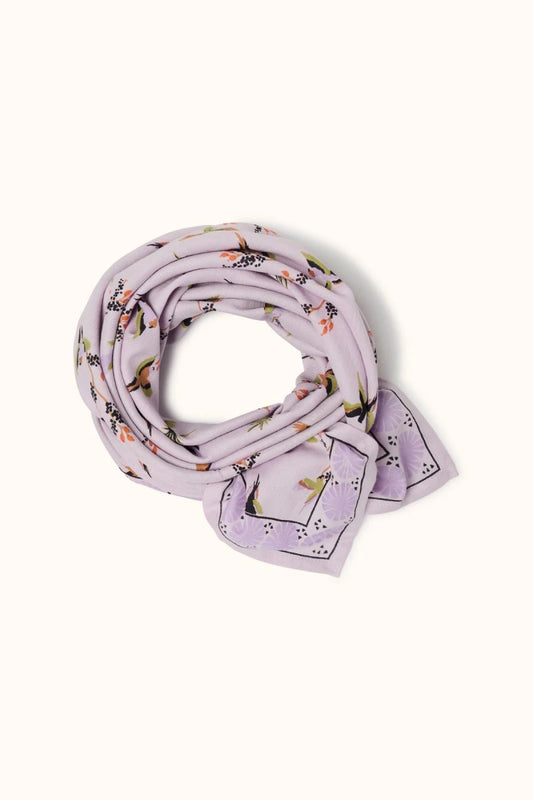 Big foulard Latika - Cerisier lilas