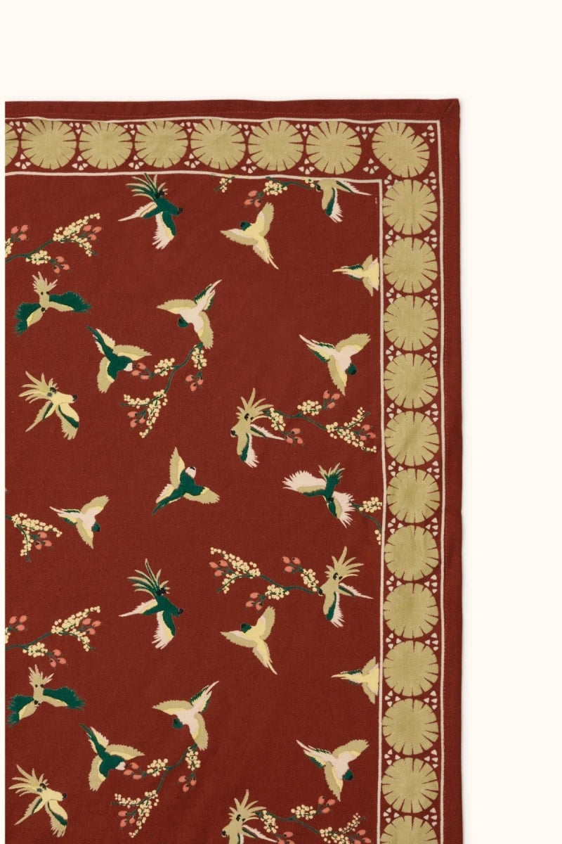 Big foulard Latika - Cerisier sierra