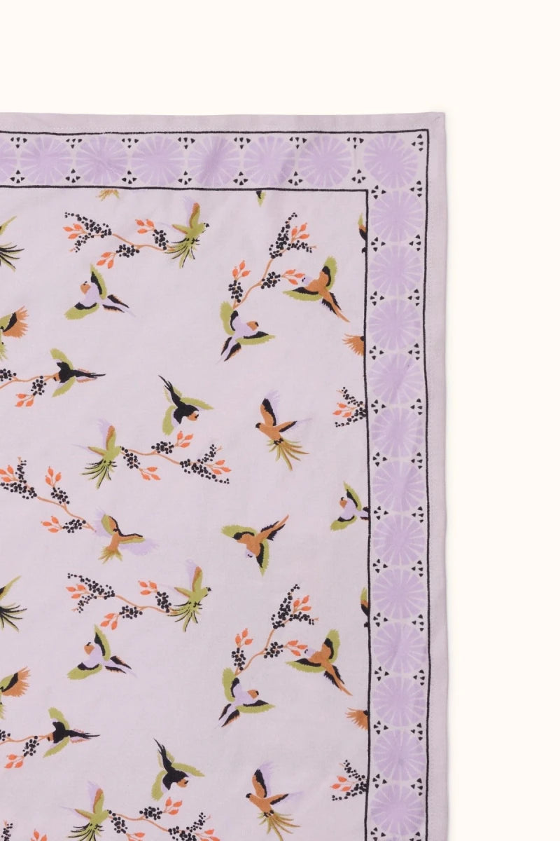 Big foulard Latika - Cerisier lilas