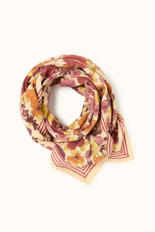 Big foulard Latika - Joy dahlia
