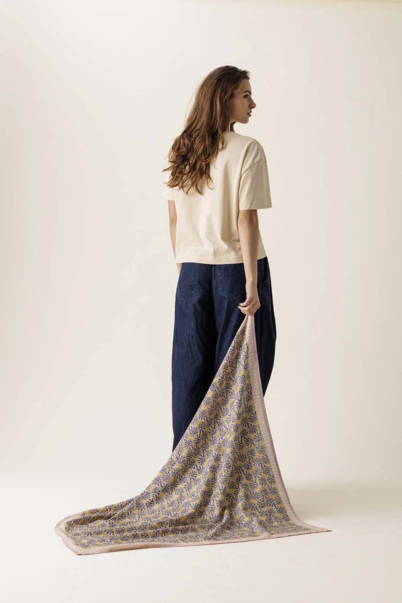 Big foulard Latika - Molly Lilas — Apaches collections , Lyon