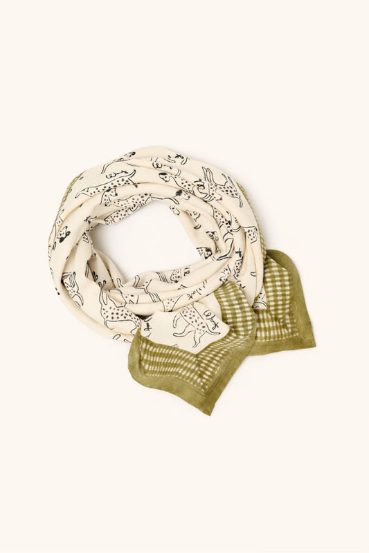 Big foulard Latika - Pongo macadamia