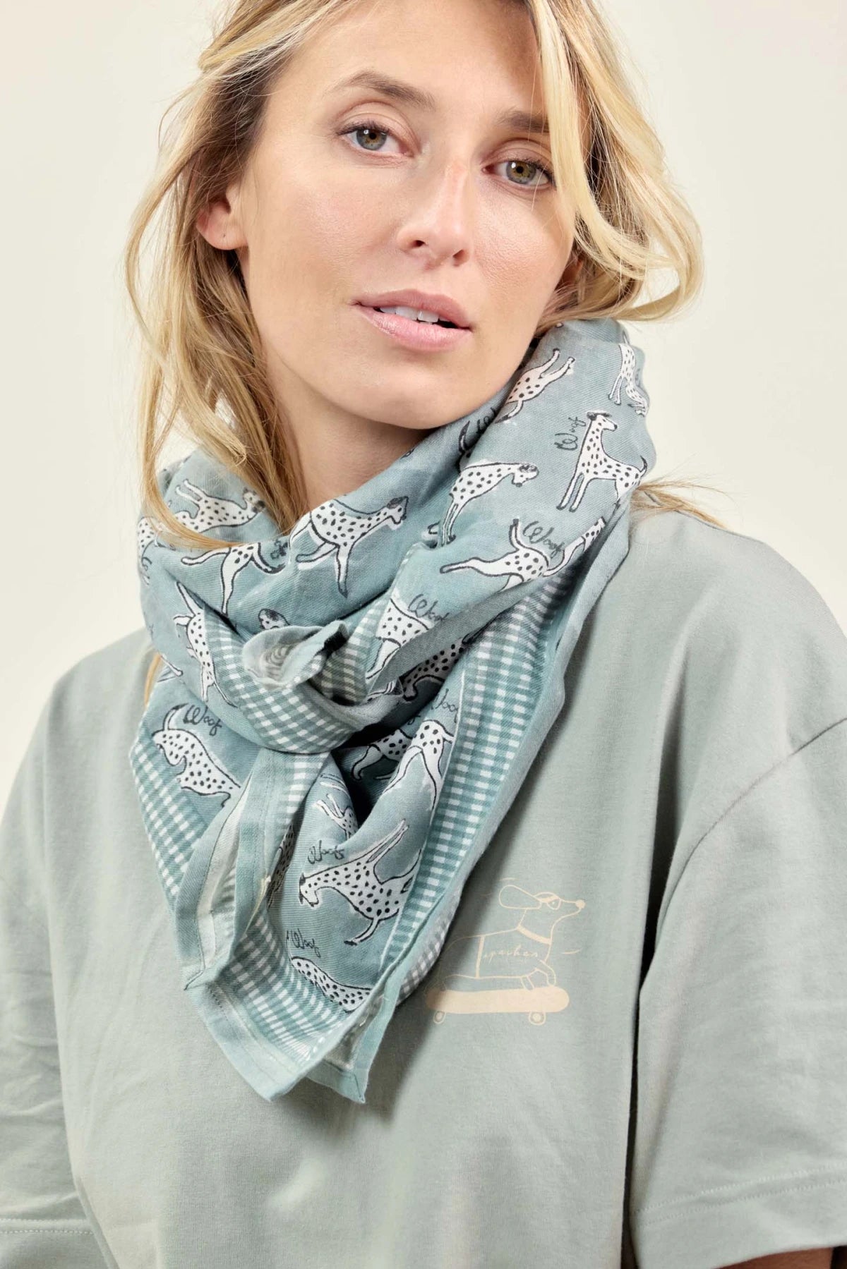 Big foulard Latika - Pongo shadow