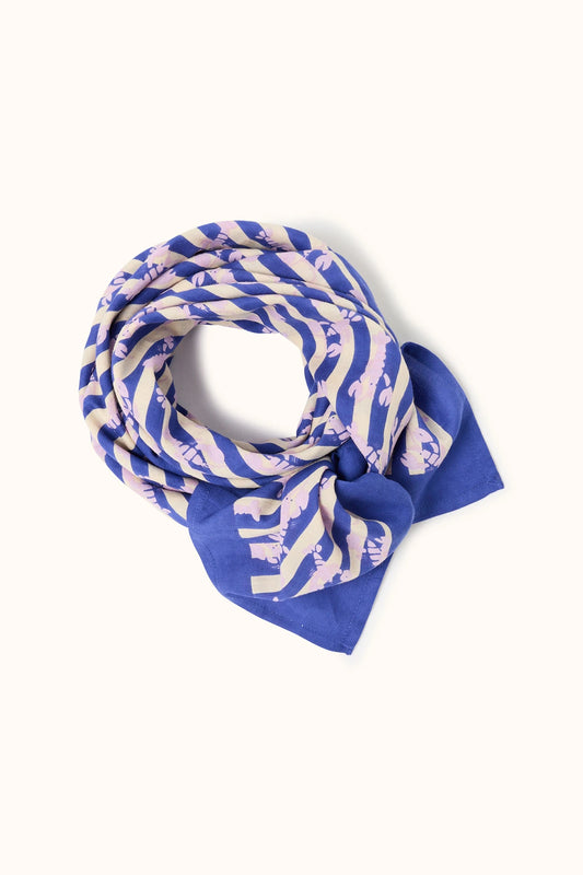 Big foulard Latika - Sebastien mauve