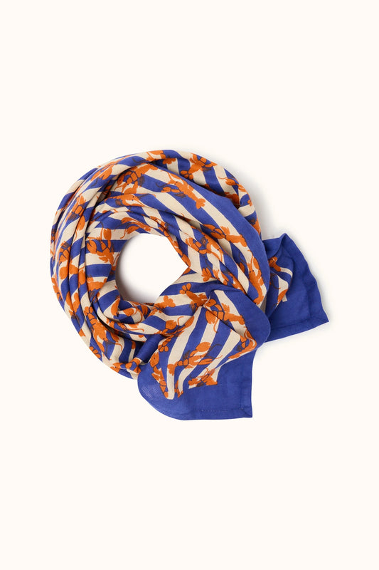 Big foulard Latika - Sebastien orange