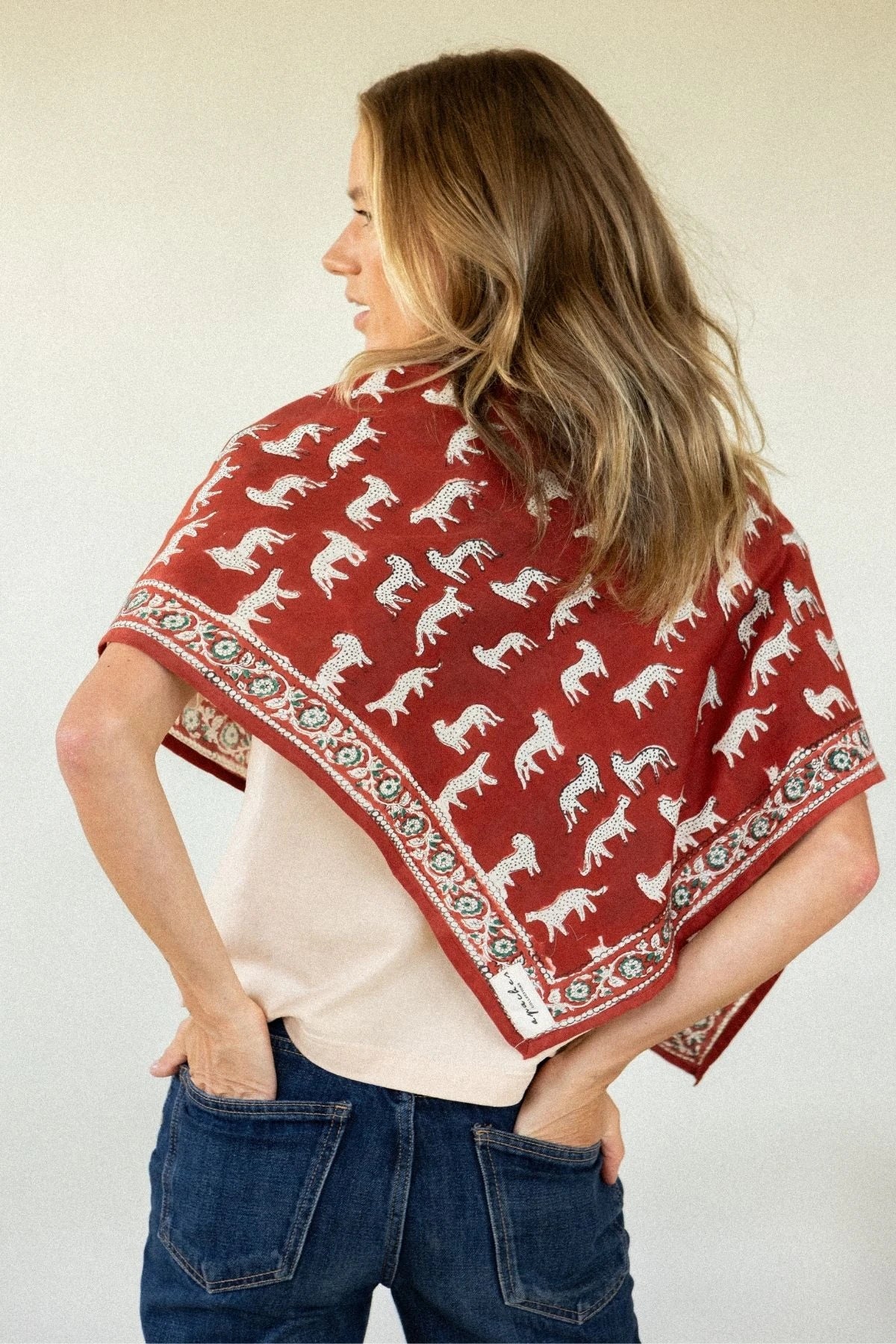 Big foulard Bengale - Fire