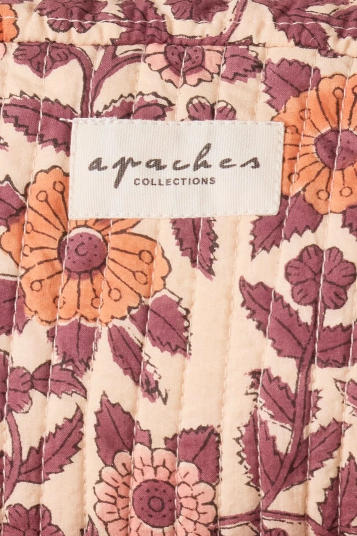 Grande trousse Gayane - Coeur flamingo