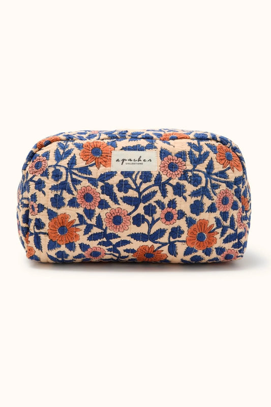 Grande trousse Gayane - Coeur bleu royal