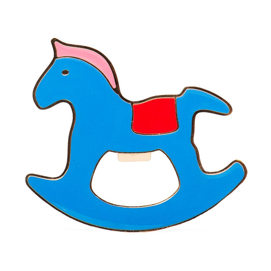 Décapsuleur magnétique cheval à bascule