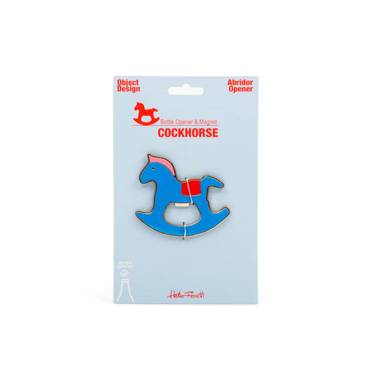Décapsuleur magnétique cheval à bascule