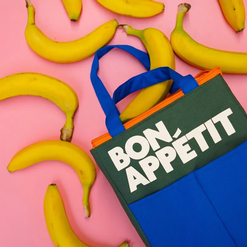Sac isotherme Bon appétit - Bleu
