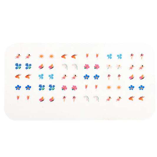 Boucles d'oreilles autocollantes - Fées dans le jardin — Rex , Lyon