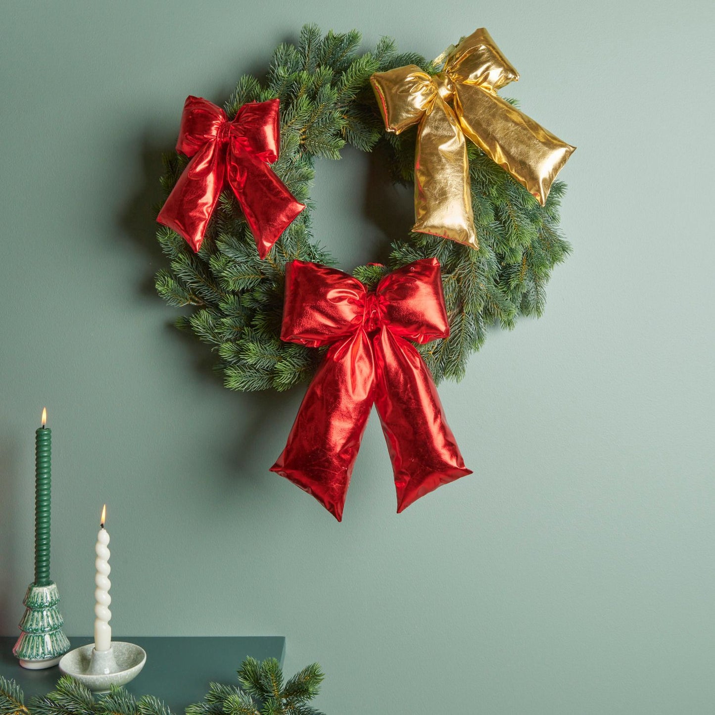 Grand bougeoir sapin