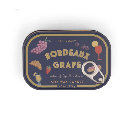 Bougie Bistro conserve - Grapes - Bordeaux grape