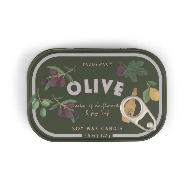 Bougie Bistro conserve - Olive - Fig & olive