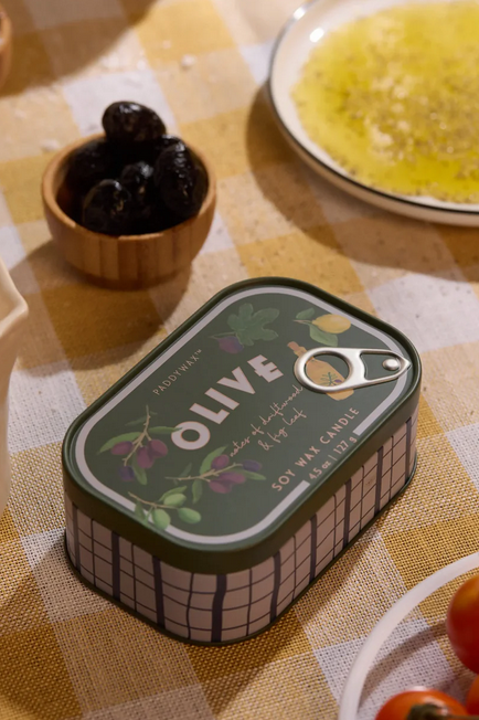 Bougie Bistro conserve - Olive - Fig & olive