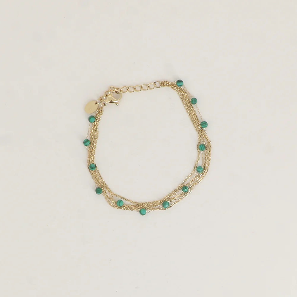 Bracelet Julie - Malachite