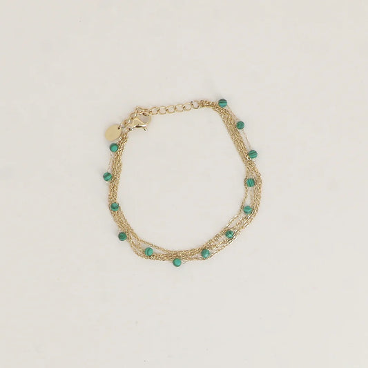Bracelet Julie - Malachite