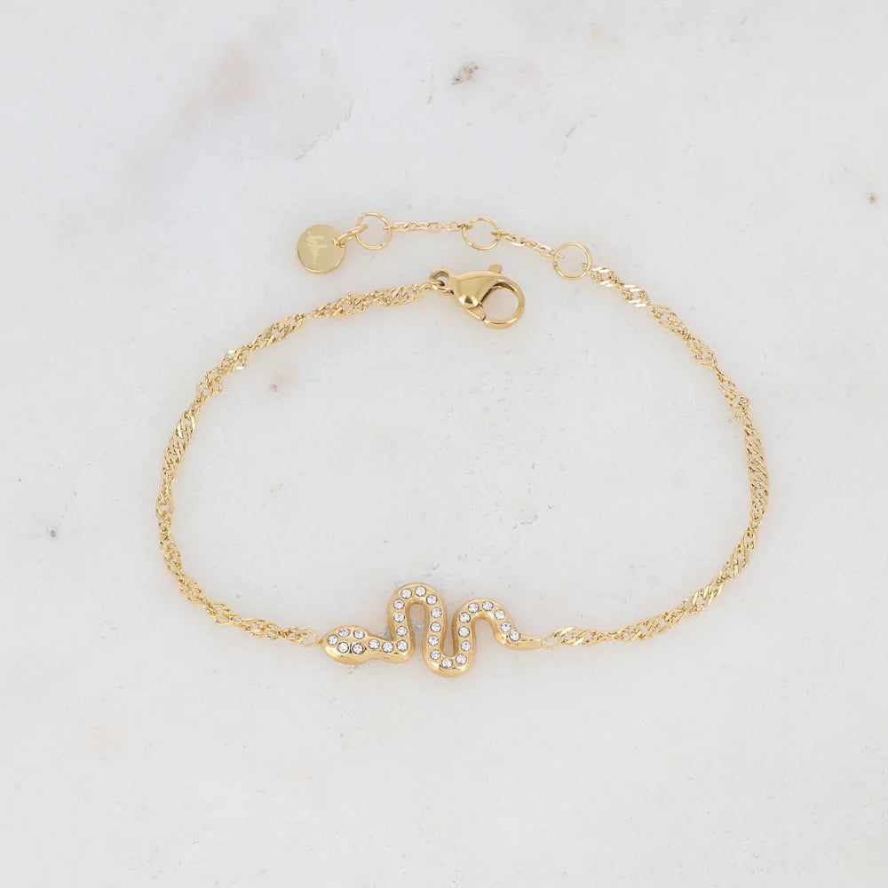 Bracelet Serpenta - Doré