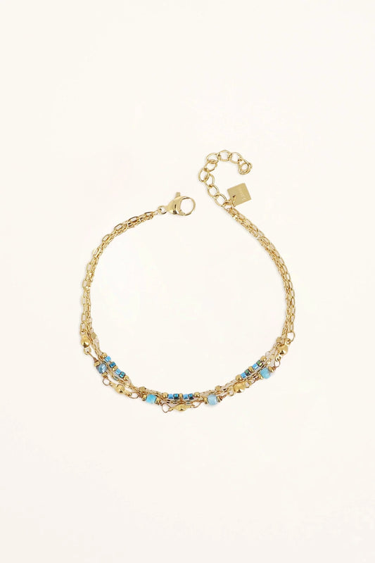 Bracelet Donna - Apatite (bleu)