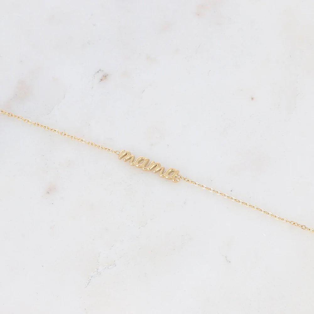 Bracelet mama - Doré